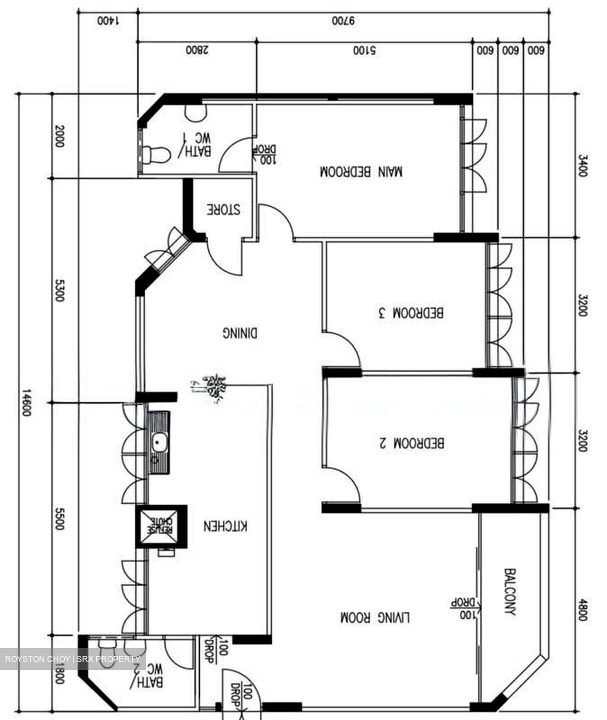Blk 203 Jurong East View (Jurong East), HDB 5 Rooms #601744831